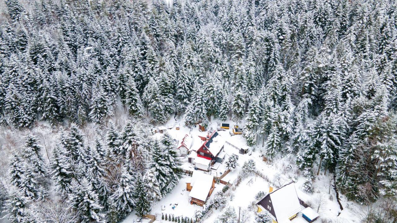 Chata Pod Lasem Poreba  Exteriér fotografie