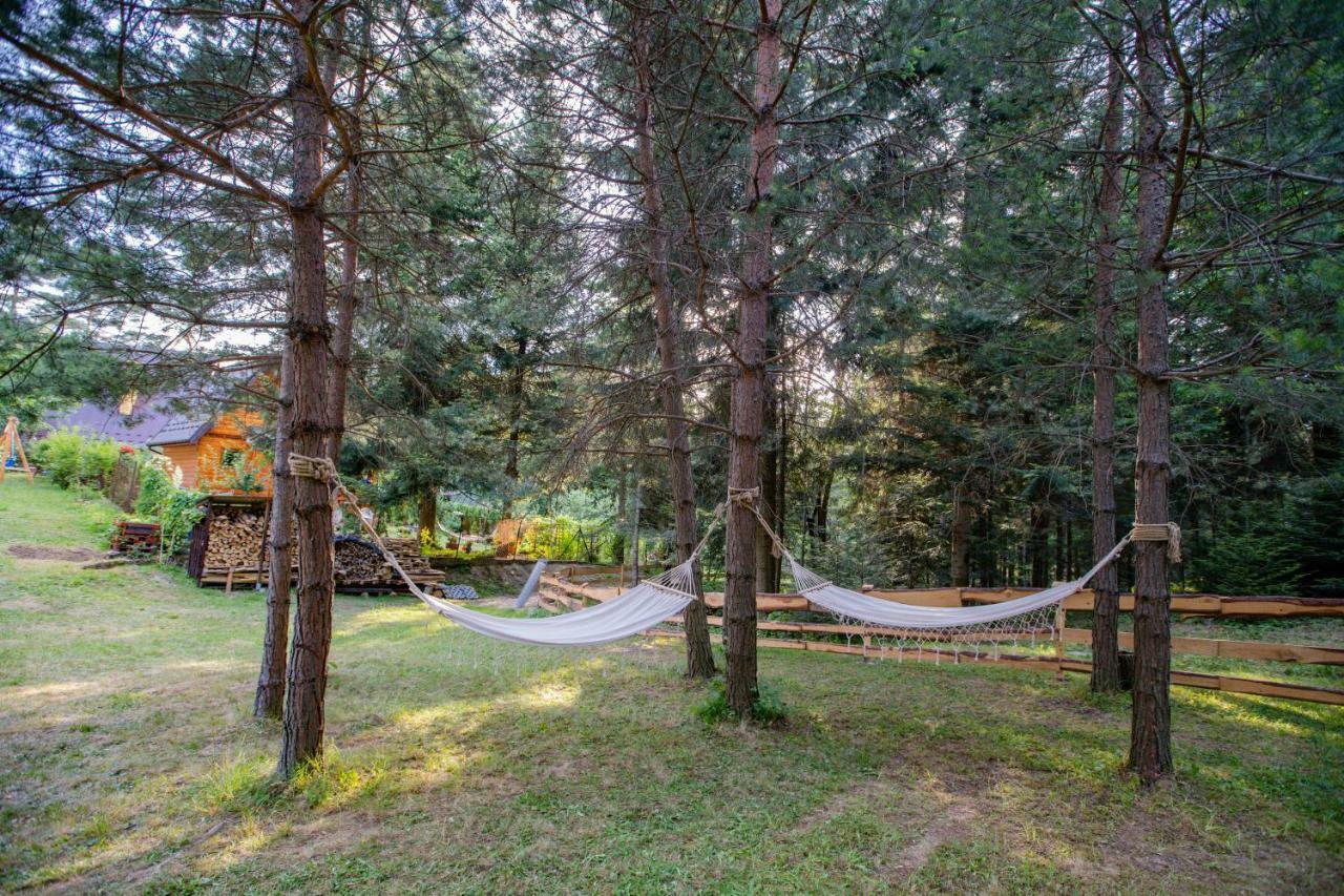 Chata Pod Lasem Poreba  Exteriér fotografie