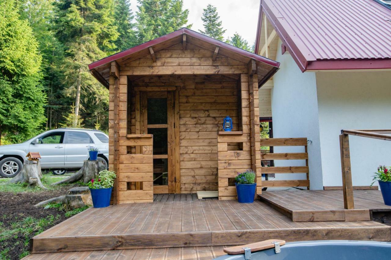 Chata Pod Lasem Poreba  Exteriér fotografie